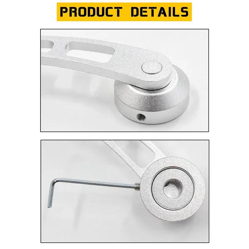 1set Aluminum Alloy Car Window Close Hand Crank Handle Winder Riser Replacement Manual Auto Window Closer Handle for Older Car