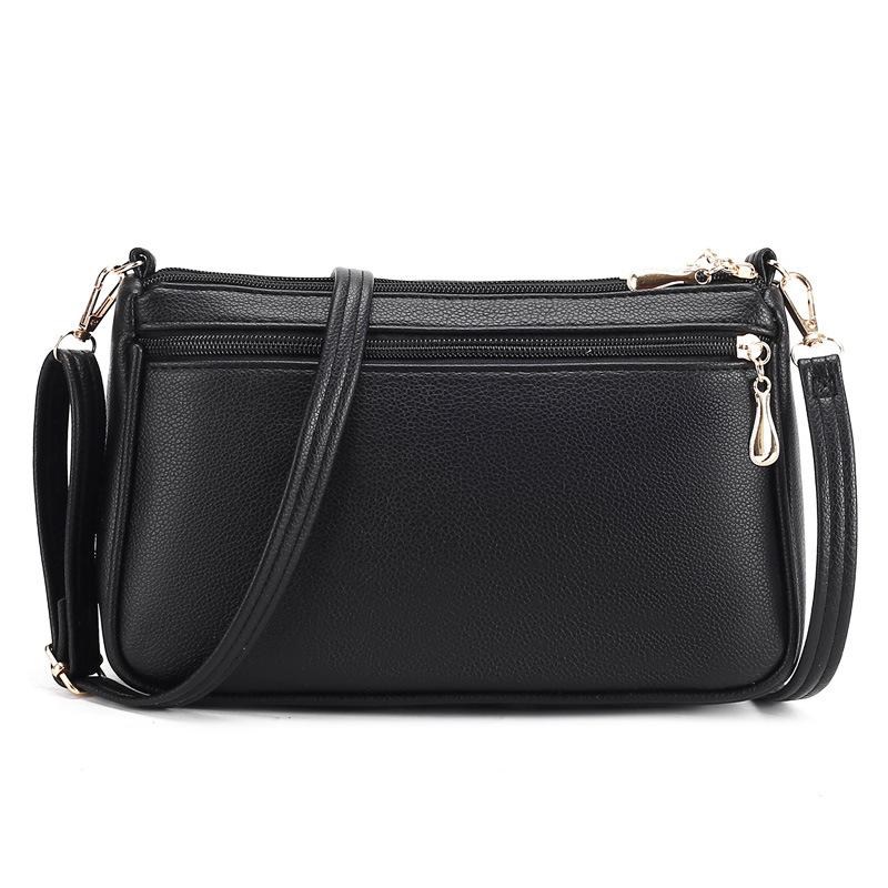 Spring Bag Versatile Large Capacity Women's Crossbody Bag Temperament Mother Bag Crocodile Pattern Small Square Bag