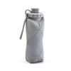 600ml Silicone Foldable Water Bottle for Sports Reusable Leakproof Water Bottle with Rope Collapsible Water Bottle