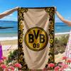 Borussia Dortmund Print Beach Towel, Versatile Lightweight Absorbent Beach Towel for Pool Surf Yoga Bathroom, Perfect Birthday Holiday Gift