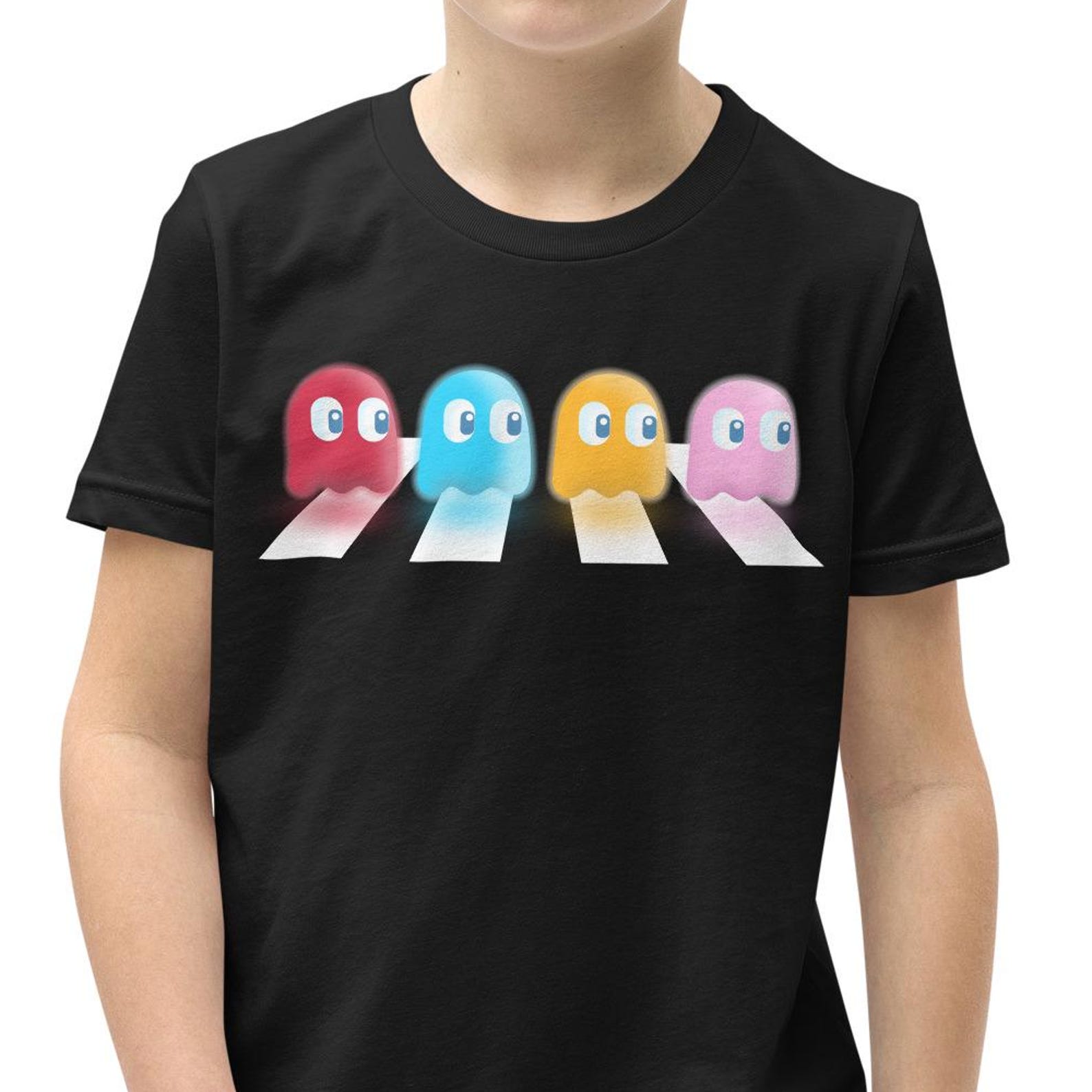 Pacman, Youth Short Sleeve T-Shirt 3XL