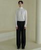 ESN Perfect Turtleneck Knit T-Shirt Off White