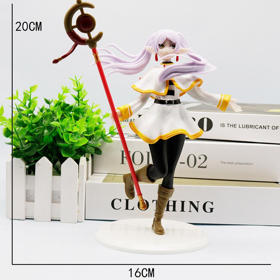 Anime Girl Figure Sousou No Frieren  Action Collectible Model Doll Noodle Stopper beyond Journey's End Toy for Fans