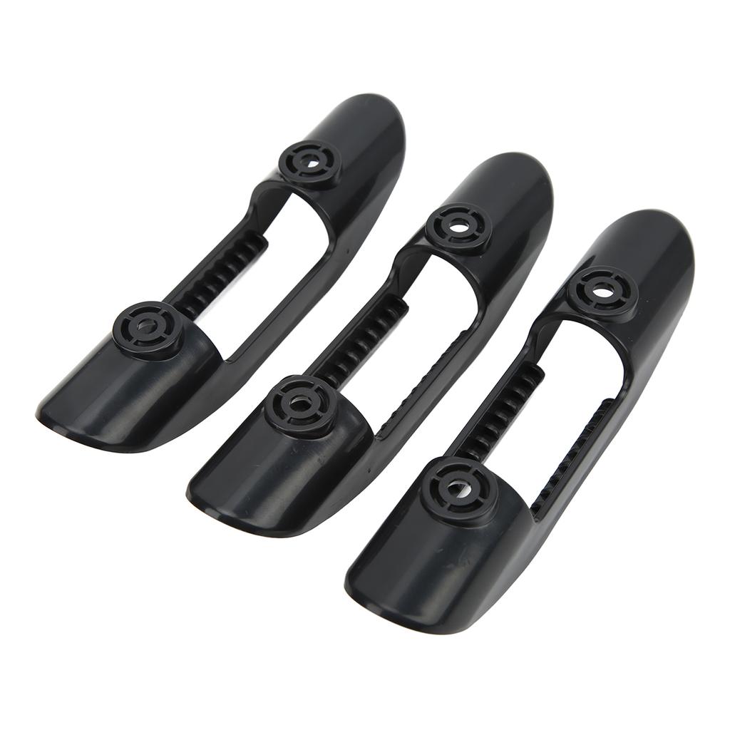 3Pack Kayak Paddle Bungee Lanyard Elastic Leash Paddle Holder Clip for Canoe Inflatable Plastic Boat