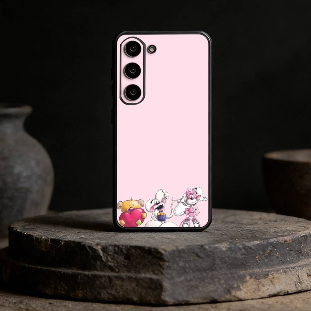 cartoon Diddl Mouse Phone Case For Samsung Galaxy A13,21s,22,31,32,52,53,71,72,73,Soft Black Cover