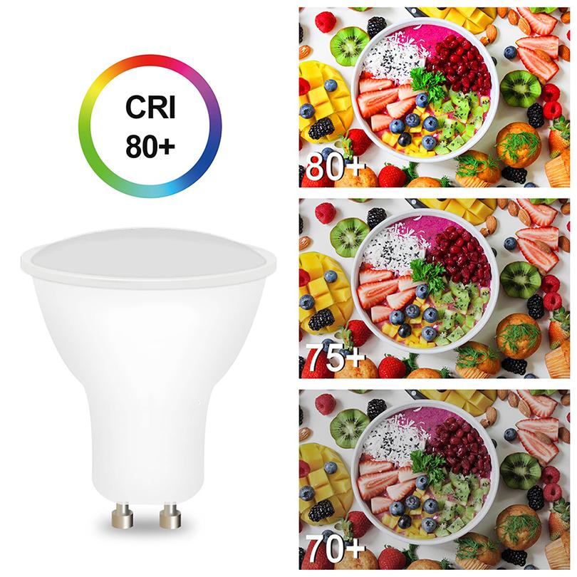 1-10PCS LED spot light GU10 AC220V LED energy saving bulb 3W 6W 9W 12W LED Lamp Spotlight Bulb 38 Degree lampara for home