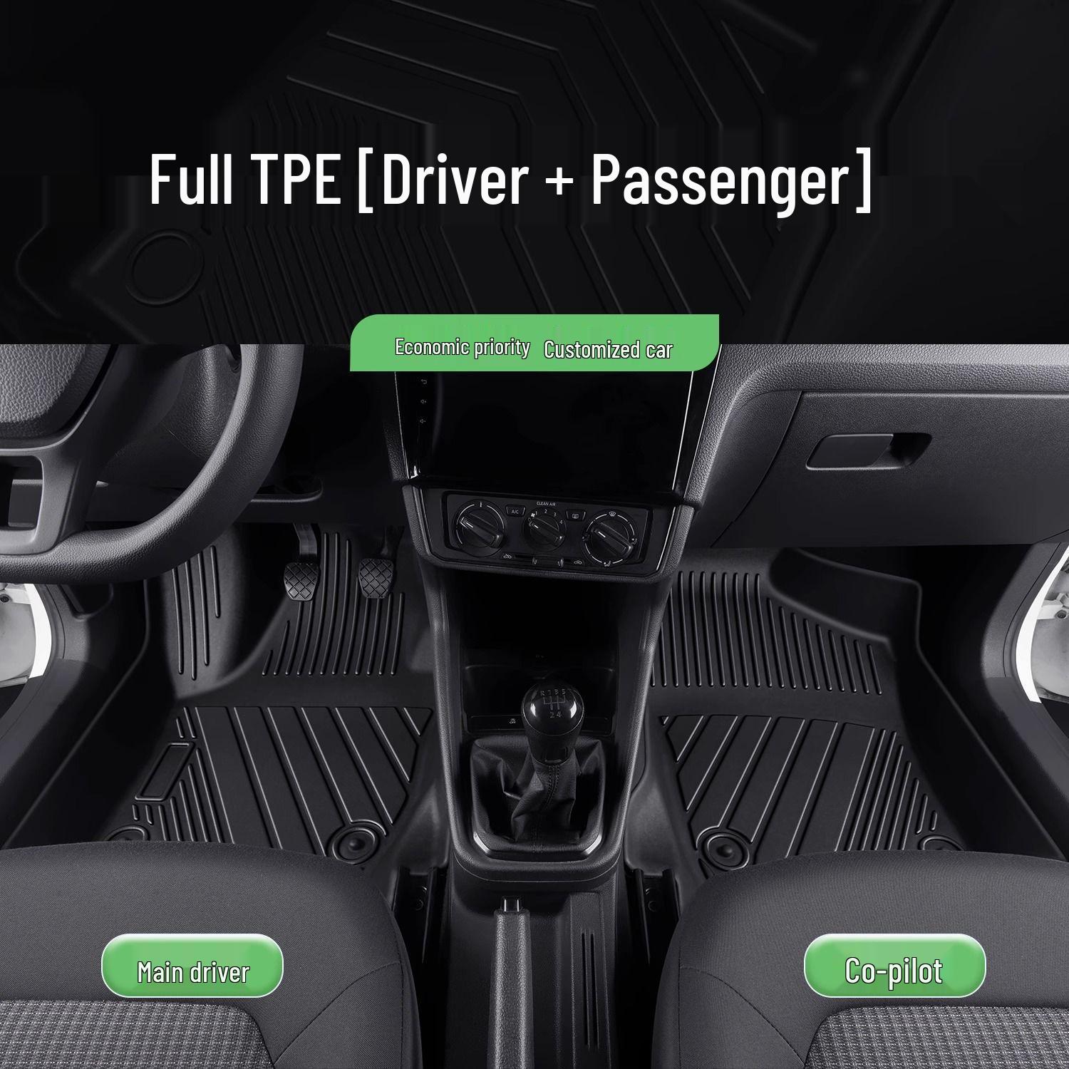 TPE коврики в салон для Nissan Paladin 06-25 2WD/4WD, индивидуальная подгонка For Nissan Paladin (06-16 Models)