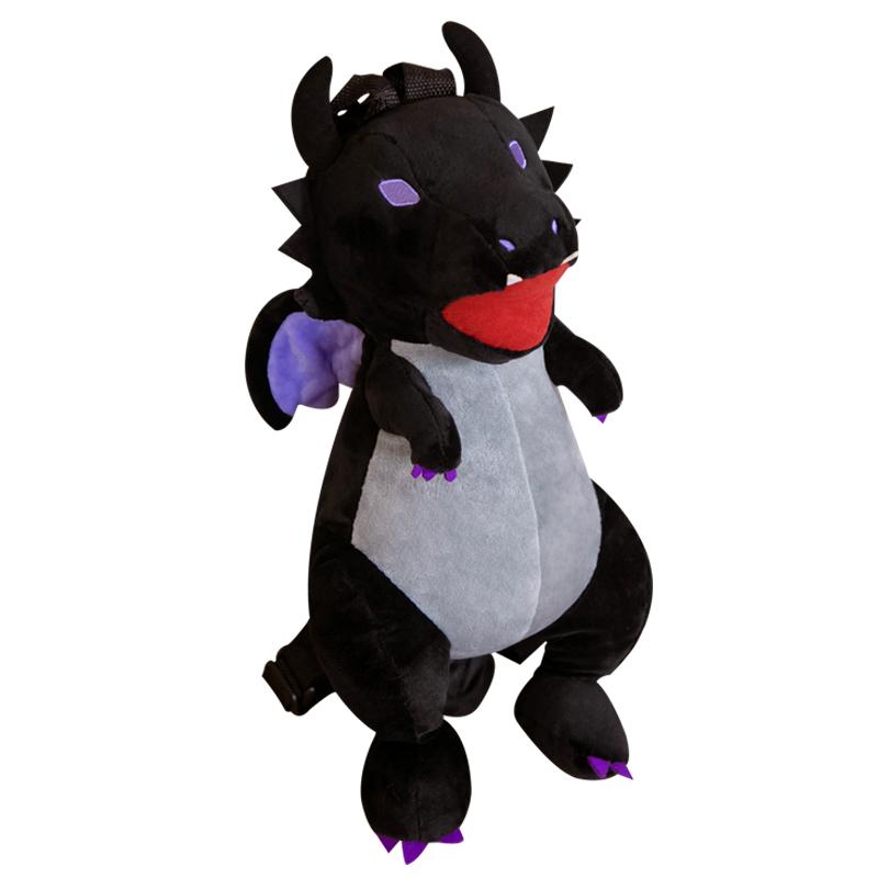 7 Soorten Dinosaurussen Pluche Rugzak Gevuld Cartoon Dier Stegosaurus Triceratops Dubbele Schouders Tas Verstelbare Riem Cadeau 40cm