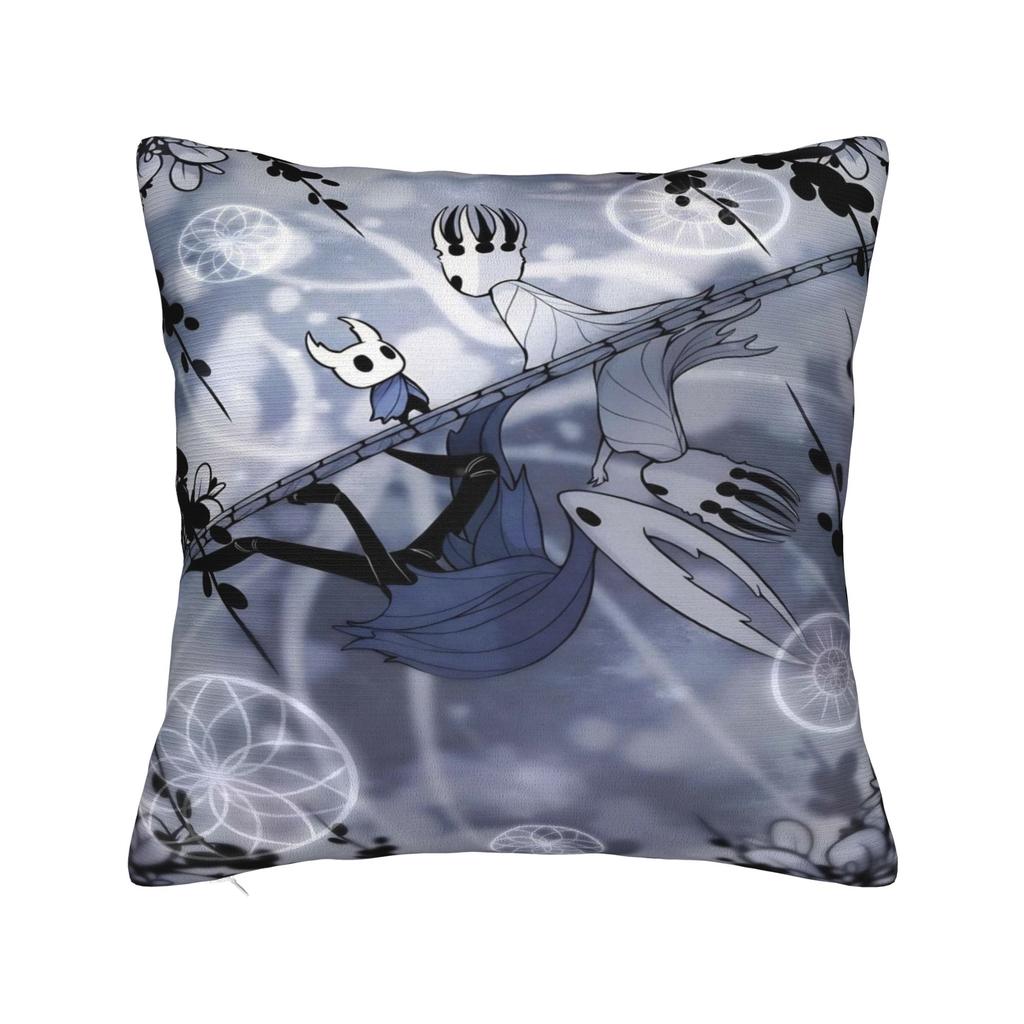 Hollow knight Cartoon Game Knight and Hornet Pillowcases Fashion Pillow Case For Office Car Home Decor Comfy Pillow Cover