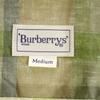 Burberrys 80s 90s vintage check Short sleeve Band collar shirt M Men's Used