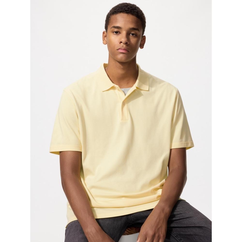 Uniqlo Japan Air Rhythm Cotton Kanoko Polo Shirt