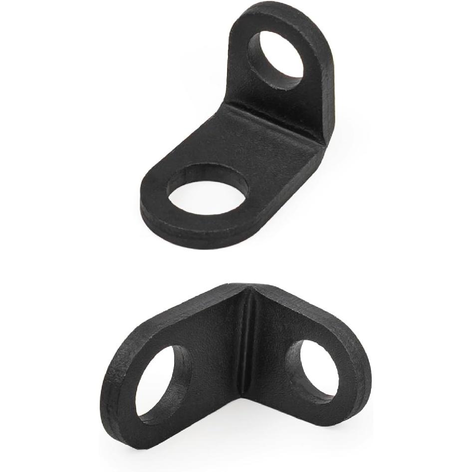 5mm To 10mm Hole L Shape Motorbike Turn Signal Lights Mounting Brackets Relocation Holder Motorcycle Turn Signals Brackets Universal Compatible with