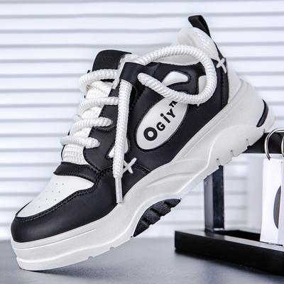 Autumn Winter Men's Platform Skateboard Shoes Male Students Spring Travel Walking Casual Sneakers Sports Running Trainers
