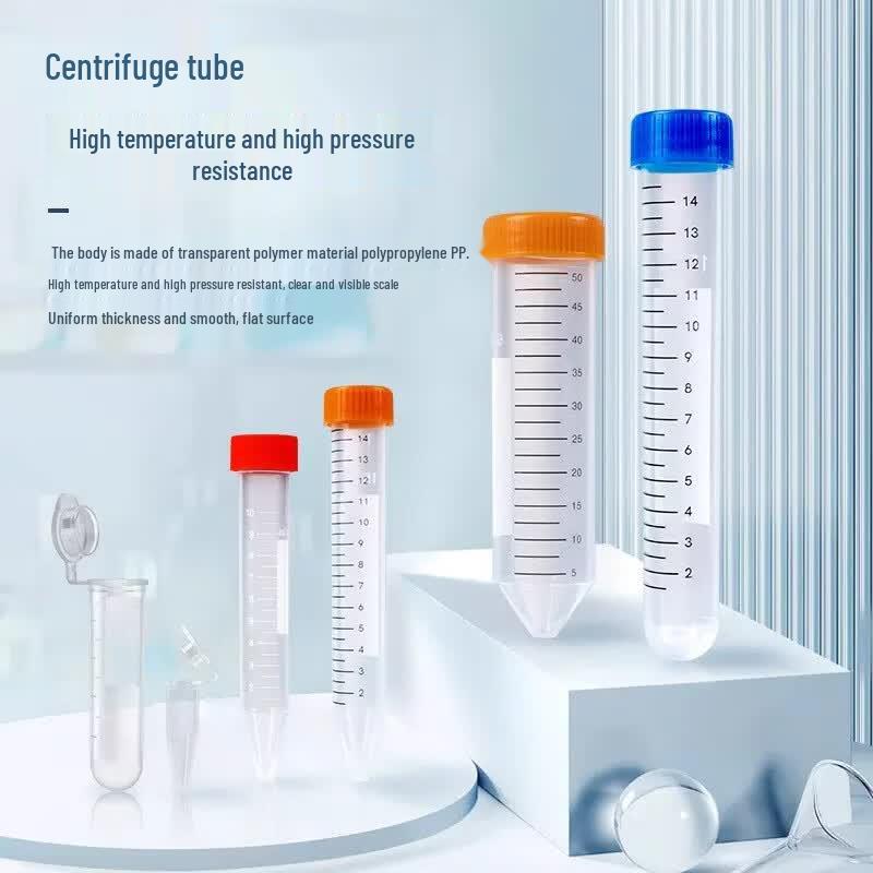 LICHEN Plastic Centrifuge Tube with Screw Cap