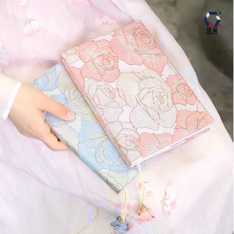 Dandelion Brocade Handmade A5 Notebook Cover