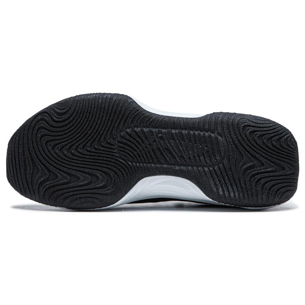 Li Ning SOFT WARM Fashion Fabric Cushioning Breathable Low top Running Shoes Women's Black AGLT124-1