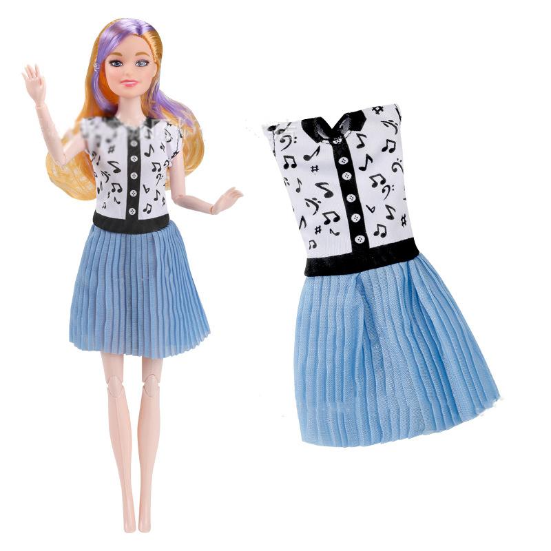 

30Cm Supermodel Doll Princess Dress Clothing Fashion Dress Up Skirt Multi-Style 1/6 Doll Dresses Clothes Girls Play House Toys No dolls