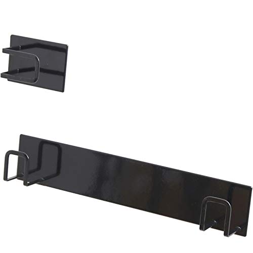 Yamazaki Tower Magnetic Bath Lid Holder (Combined, Black, 9890)