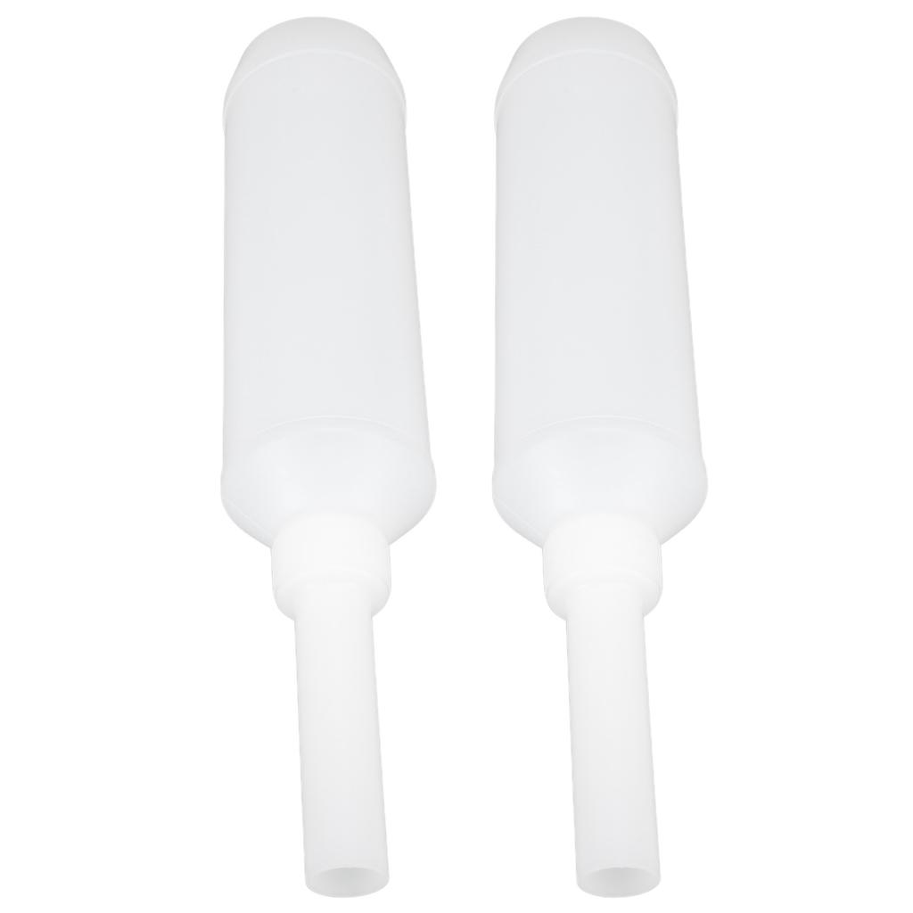 2 PCS Animal Handy Medicine Dispenser Big Caliber 7 Holes Thicken Animal Medicine Dispenser for