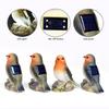 Modern Resin Solar Bird Lamp With Led Lighting For Garden And Patio Decor