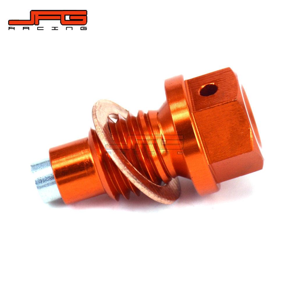 CNC Aluminum Oil Drain Screw for 125-530SX/SX-F/EXC Off-Road Motorcycles