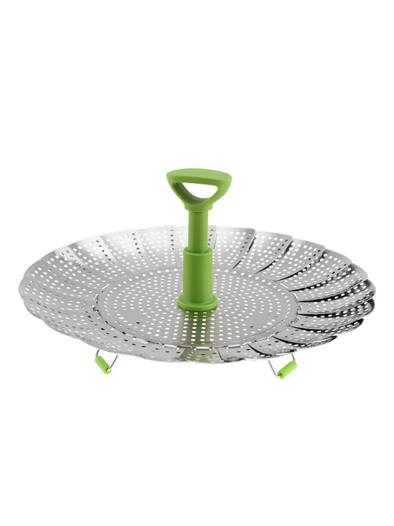 Vegetable Steamer Basket for Cooking Food, Stainless Steel Veggie Steam Basket for Pot, Folding Expandable Steaming Insert