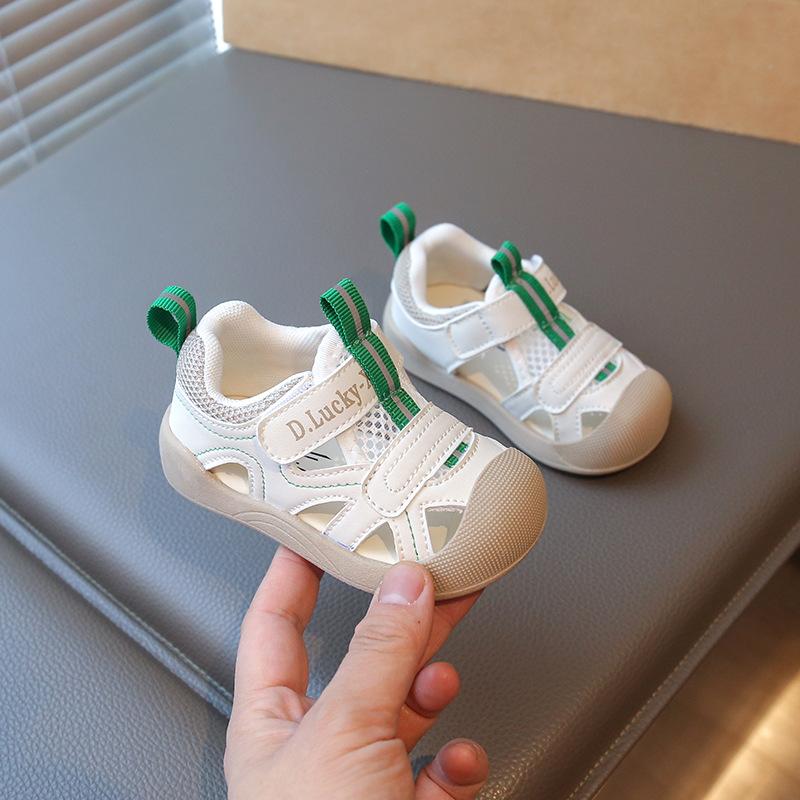 Infant Toddler Sandals Summer Hollowed Out Girls Toddler Shoes Non-slip Soft Sole Boys Indoor Shoes 2025