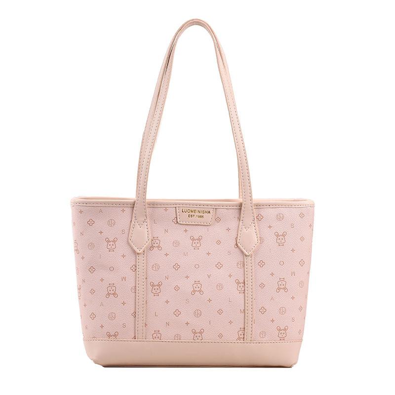 Borsa Tote Casual da Donna in PU ad Alta Capacità per il Pendolarismo Quotidiano e l'Uso Scolastico
