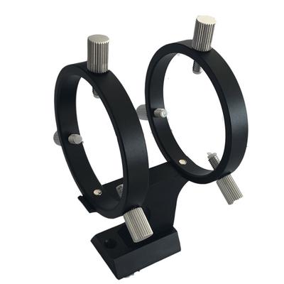 Adjustable Finderscope Pointer Bracket 60mm Aluminium 6-point Guidescope Rings Mount Astronomical Telescope Accs