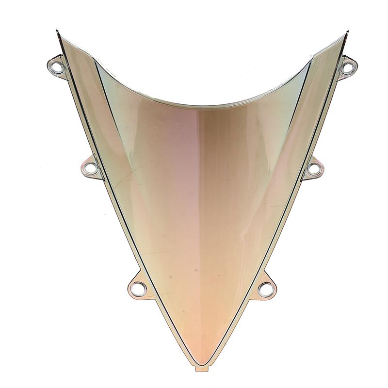 Motorcycle Windscreen Double Bubble ABS Windshield Irridium Color Chrome Fit for Honda CBR1000RR 2012-2016