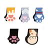 5Pcs Kitten Paws Bookmarks Magnetic Bookmarks Book Page Holder Clip Portable Reading Aid for Book Lover Teacher Student