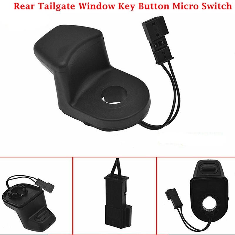 Car Rear Tailgate Window Key Button Micro Switch 9200673 for BMW 5 Series E61 LCI 2005-2010 ABS Accessories
