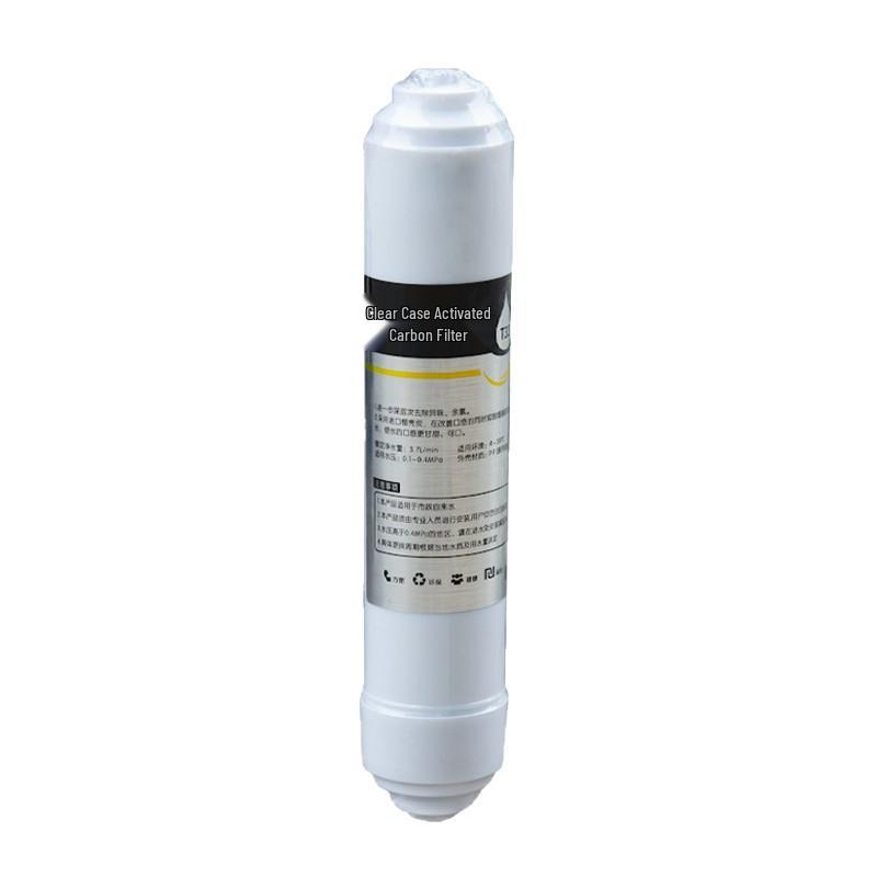 Universal Quick-Disconnect Small T RO Water Purifier Filter with Coconut Shell Activated Carbon