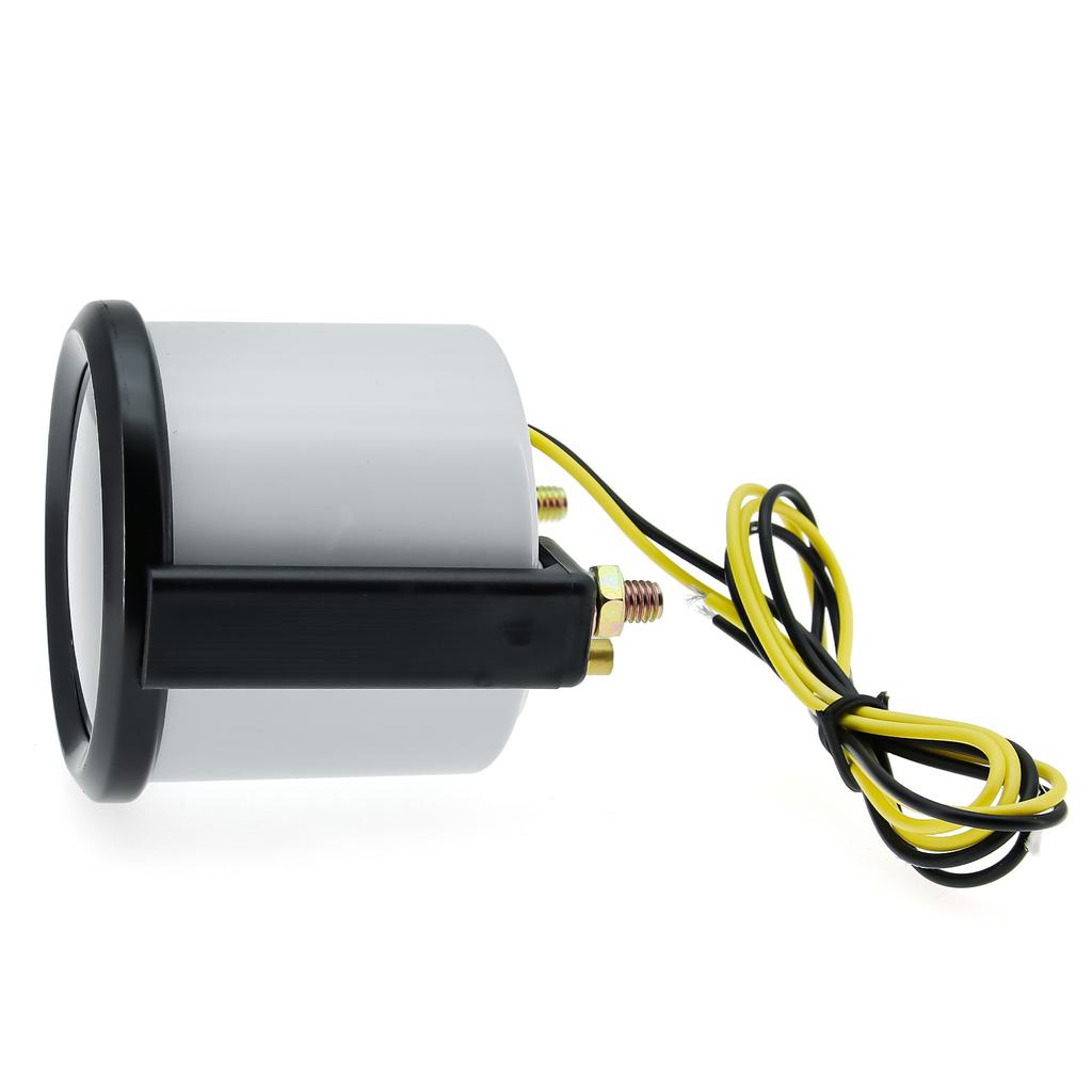 2" 52MM Turbo Boost Gauge PSI BAR Smoke Lens Boost Meter -30~30PSI -1~2BAR Boost Meter Indicator for Petrol Racing Car 12V