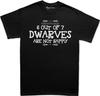 Funny Christmas Seven Dwarfs Shirt, Funny Christmas Shirt, Funny Holiday Shirt, Funny Christmas Tee, 6 Out of 7 Dwarves Not Happy Men Shirt