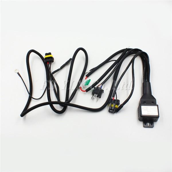 FSYLX 12V 35W 55W 75W HID Bi Xenon H4 Wire Harness Controller for Car Headlight Retrofit Connect Hid Bixenon Projector Lens