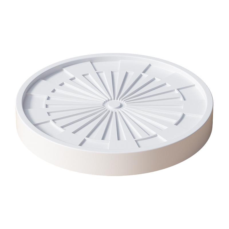 Wheeled Mobile Flower Pot Tray with Hidden Universal Wheels - Thickened Plastic Base