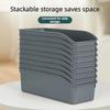 Slanted-Opening Food Storage Bins Supermarket Shelf Display  Snacks & Loose Goods Organization