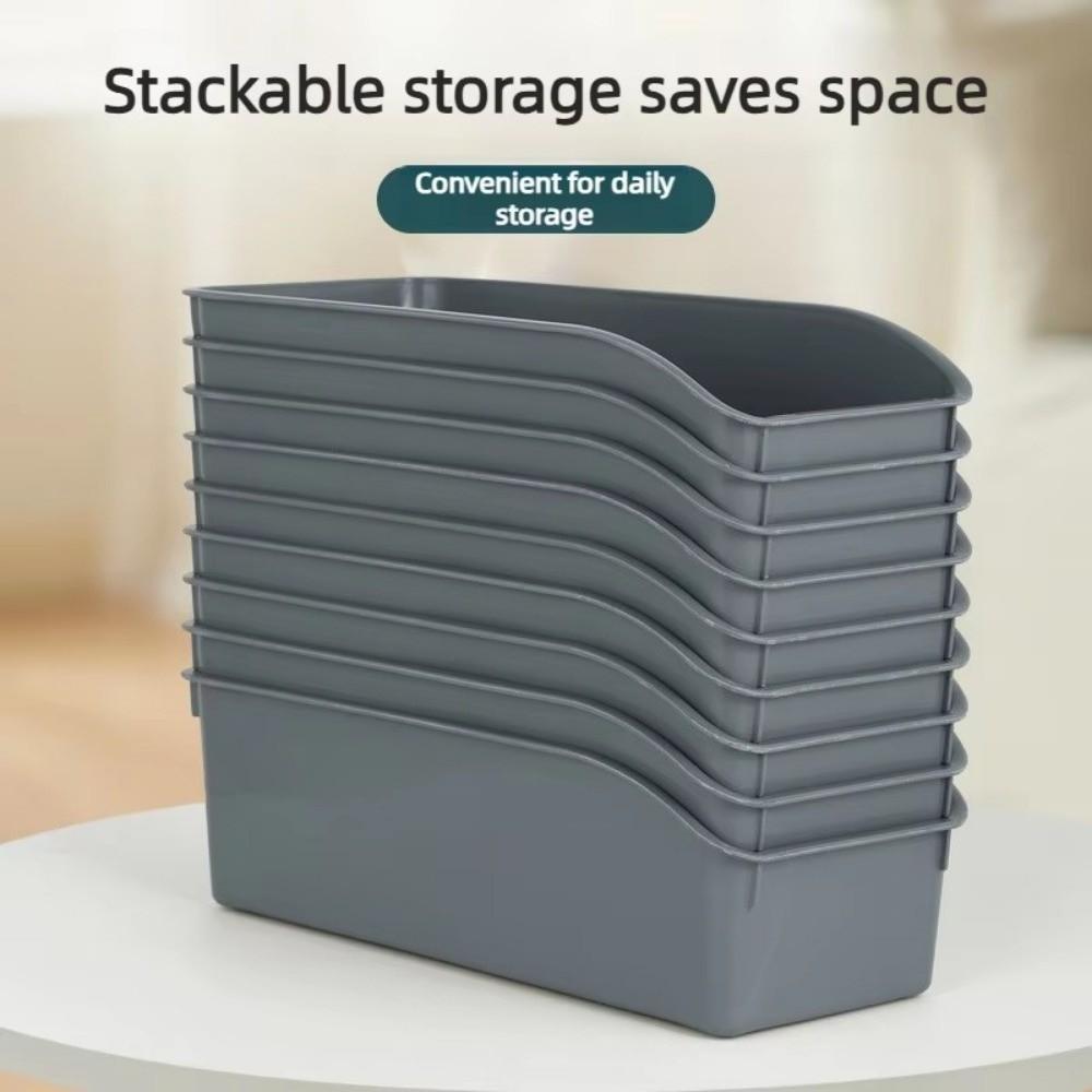 Slanted-Opening Food Storage Bins Supermarket Shelf Display  Snacks & Loose Goods Organization