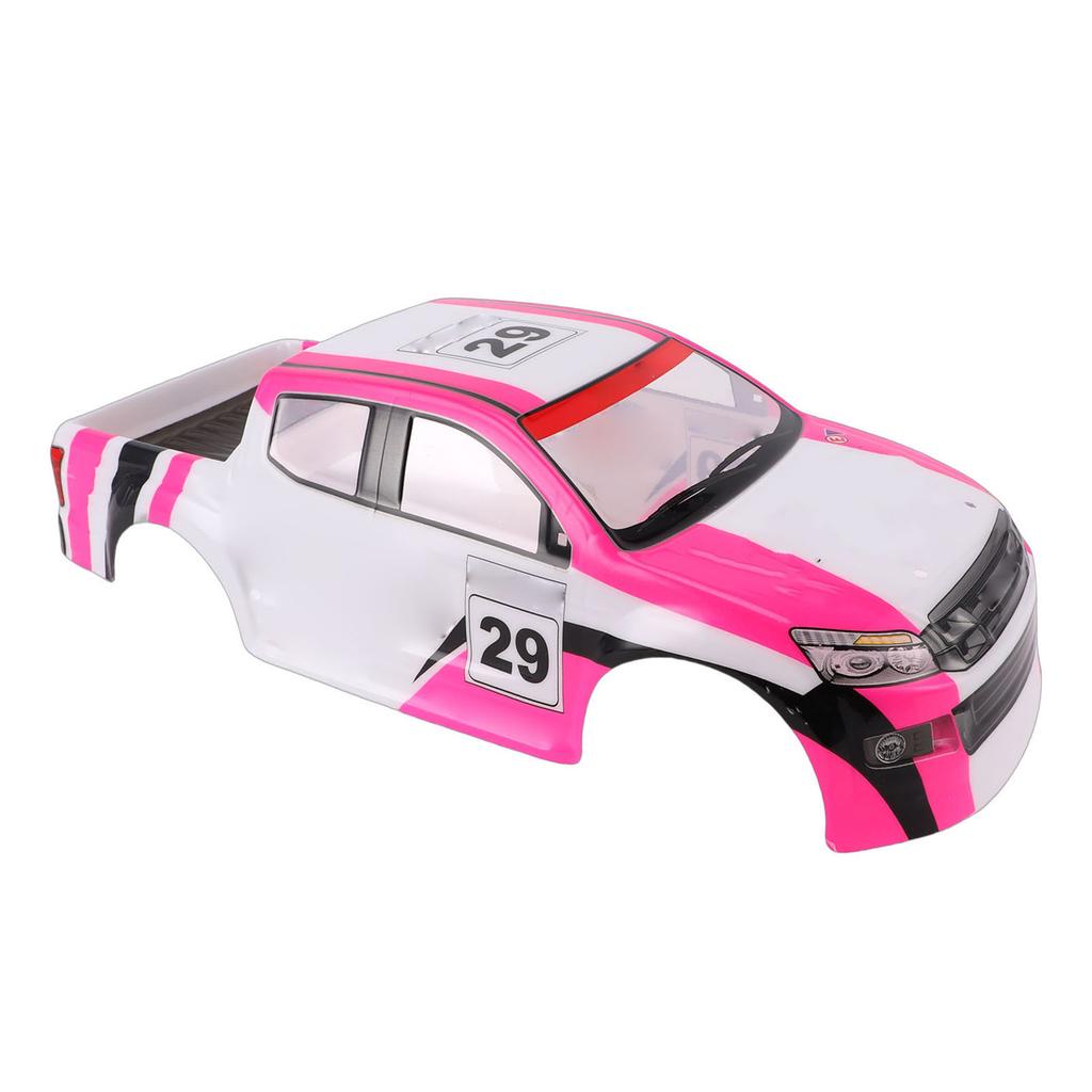 RC Car Shell Universal Cool Remote Control Truck Body Shell for 1 10 RC Car 26cm Wheelbase No.29 Roseate White