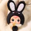 Samuel Mini Reichtum Kaninchen Blind Box Serie Plüschtiere Kawaii Rucksack Puppe Anhänger Schreibtisch Dekoration Mystery Box Peripheriegeschenke
