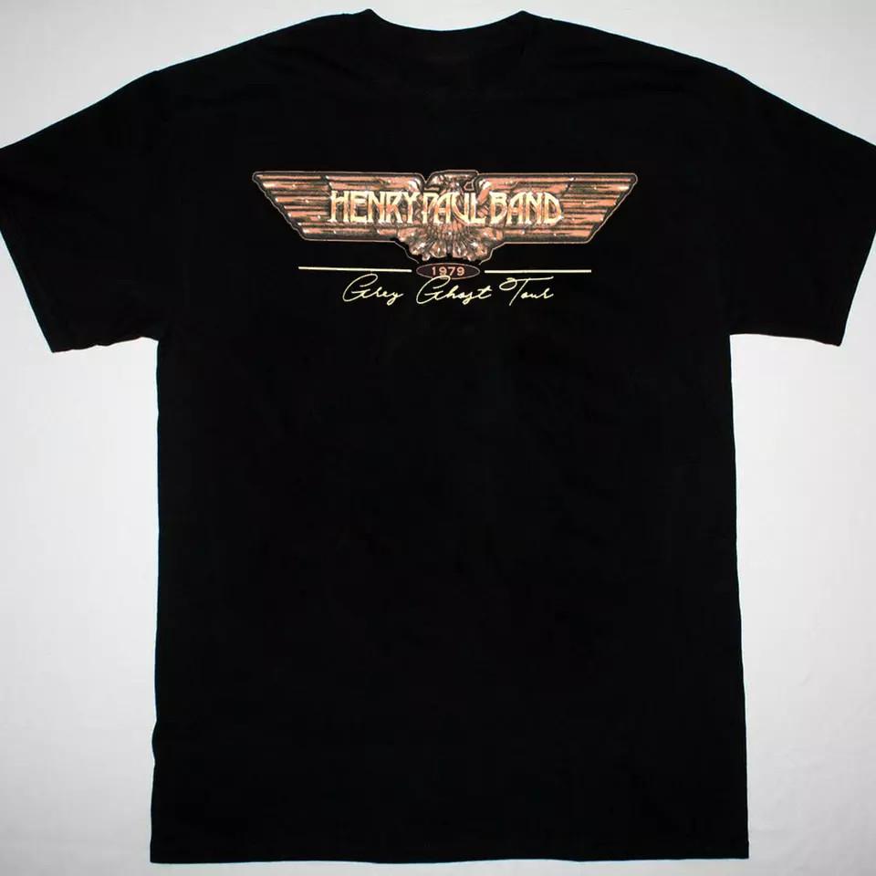 Henry Paul Band Grey Ghost Tour T Shirt Full Size S5XL Unisex T-Shirt XXXXL