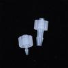Luer Lock Adapter Pp Material Connector Air Valve Pipe Dispensing Glue Subpackaging Syringe Barrels Fitting