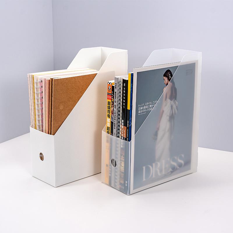 Foldable Vertical File Organizer & Desktop Document Holder Rack