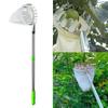 Multipurpose Garden Fruit Pickers And Gatherer Tool Telescoping Stainless Steel Fruit Pickers Easy Harvesting