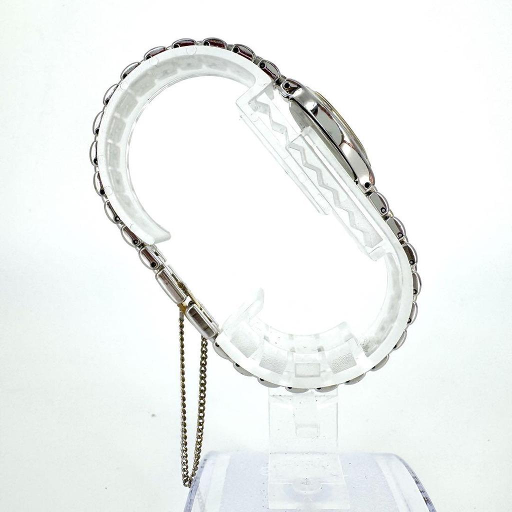 [USED] Battery SEIKO Oval Two-tone Dress Watch Women's Watch