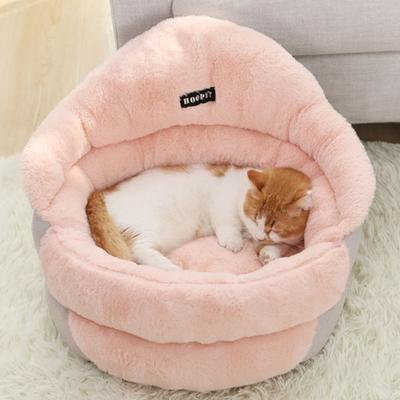 Casa para gatos, cama para gatos de interior, cálida, para perros pequeños, alfombrilla portátil para gatitos, suaves y lindas tumbonas para dormir, productos con bolsa para ventana