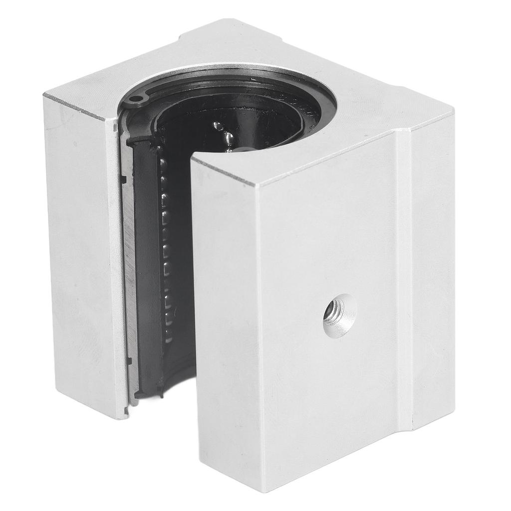 SBR30UU Linear Motion Slider Block Aluminum Alloy Low Friction Low Noise Bearing Sliding Block Replacement for CNC
