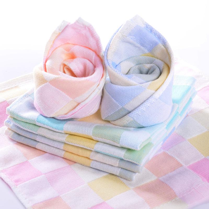 Soft Baby Infant Small Bath Towel Newborn Absorbent Drying Washcloth Feeding Cloth Random Color