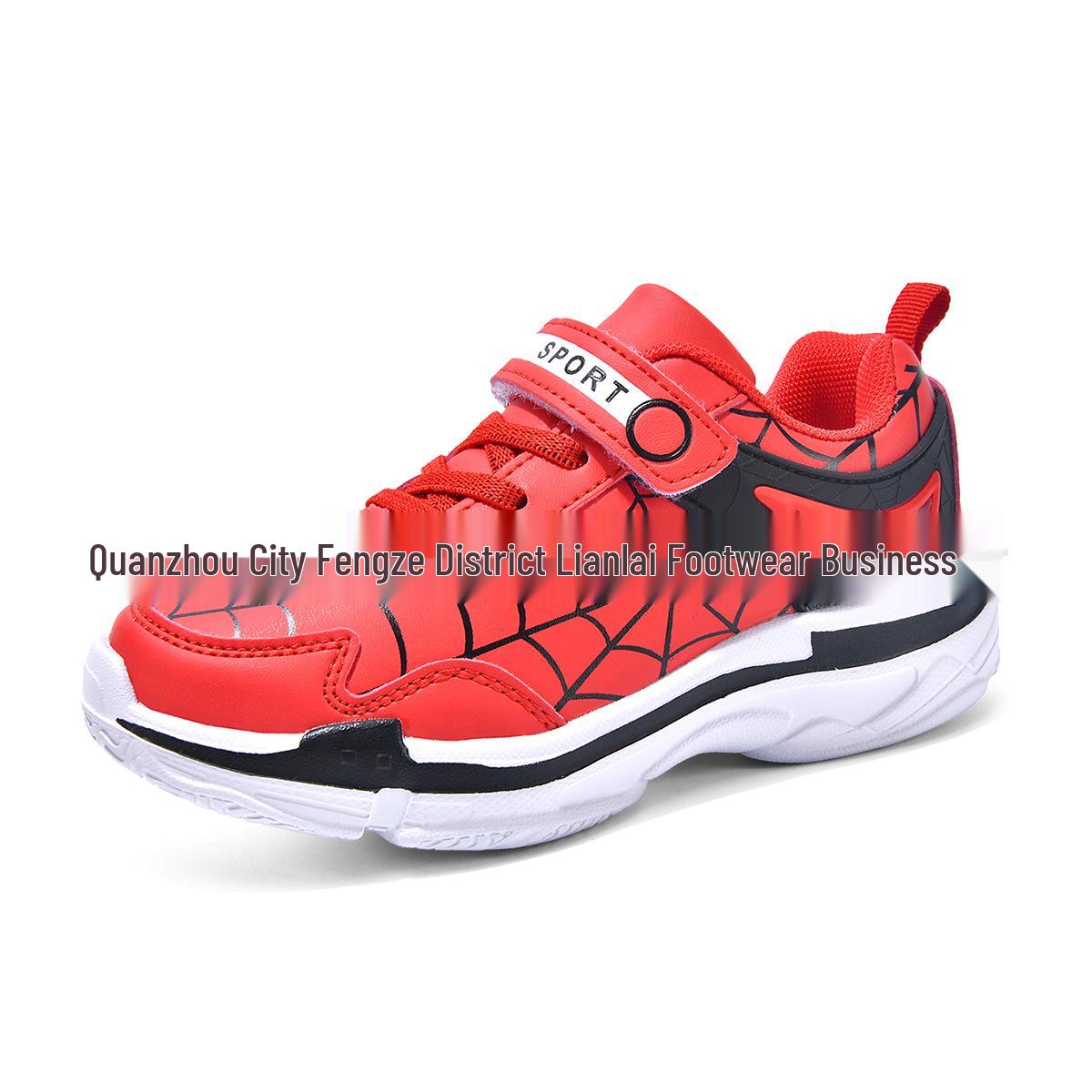 2025 Spring/Autumn Outdoor Travel Boys  Sports Shoes for Primary School Children 29 красный